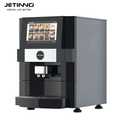 Màquina expenedora de cafè instantani amb pantalla tàctil